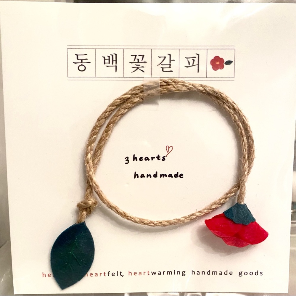NWT Korean Bracelet / Bookmark
